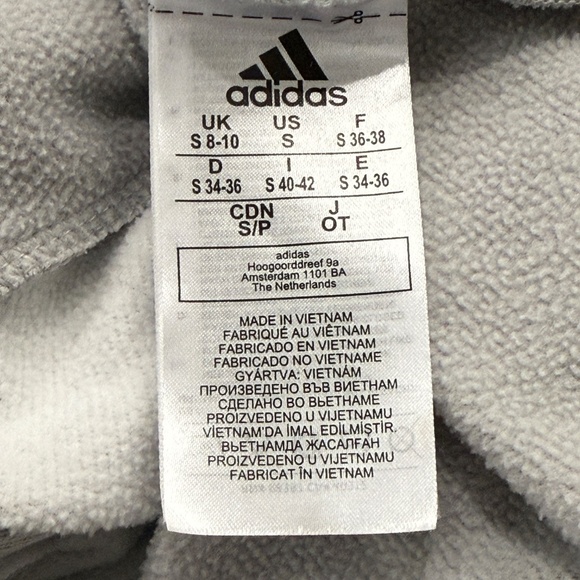 Adidas LA Kings Hockey NHL Grey Zipper Hoodie Sweatshirt Pockets Mens Small - Picture 5 of 5